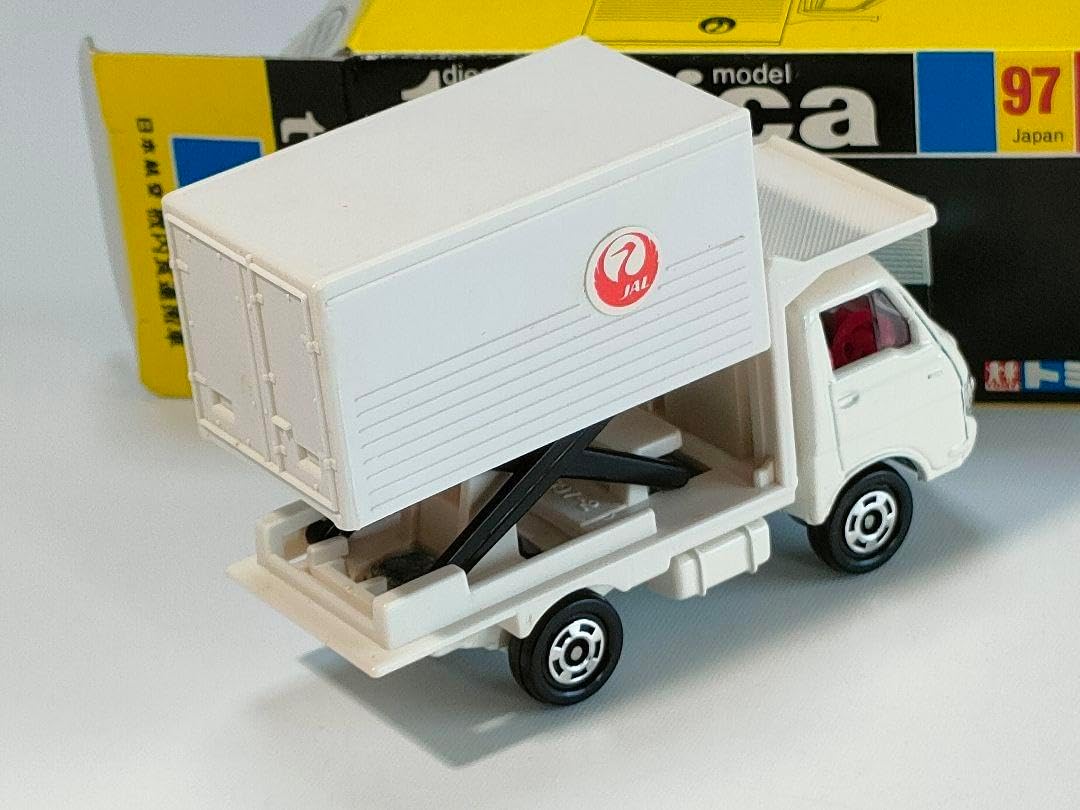 黒箱トミカ97 JAL日本航空フードローダー機内食運搬車 美品 日本